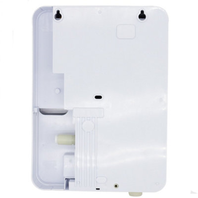 Base Intro 8.5kw Electric Shower with Push Button Start White Riser + Head Replaces MX Intro