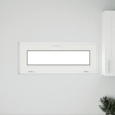 Basement Window RISOR 100x40 cm Tilt 3 Glazing Anthracite