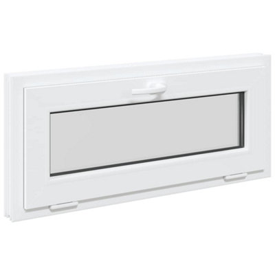 Basement Window RISOR 90x40 cm Tilt 2 Glazing White