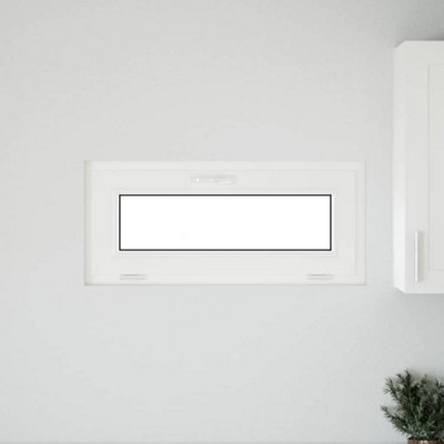 Basement Window RISOR 90x40 cm Tilt 3 Glazing Anthracite