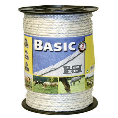 Basic Fencing Rope With Copper Wires May Vary (200m)