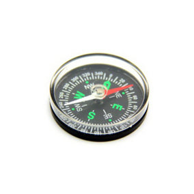 Basic Pocket Compass for Science, Education, Experiments, Students, and Teachers - 40mm dia x 9mm thick