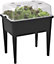 Basic Super XXL Plant Planter Bed Strong Sturdy Potting for Home Garden Balcony Decoration Station Urban Growing Grow Table Black