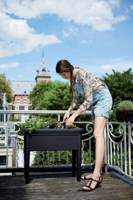 Basic XXL Planter Grow Table Pot - Black - 4