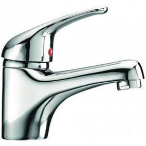 Basin Sink Mixer Tap Basin Tap Chrome Finish With Pop Up Waste