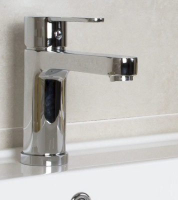 Basin Tap Chrome Finish Monobloc Basin Mixer Price Comparisons | Compare The Build