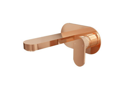 Basin Tap Wall Mounted Tap Gold Finish