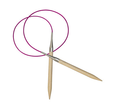 Basix: Knitting Pins: Circular: Fixed: 120cm x 6.50mm