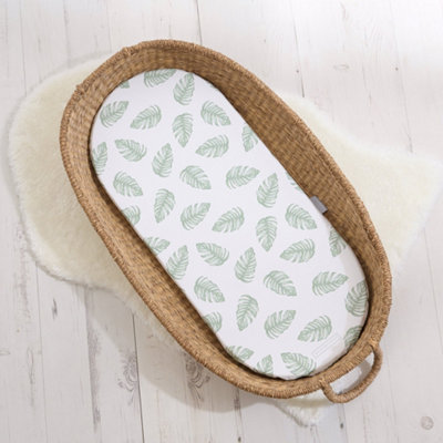 Basket Changing Mat - Palm Bay (Lush Green)