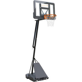 Basketball Hoop with Stand - Bee-Ball Ultimate ZY-020 - Full Height Outdoor Basketball Net for Adults and Children