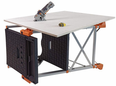 Batavia 7062245 Transformer Multi Function Work Bench Stand Trestle Step Ladder