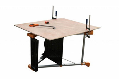 Batavia 7062245 Transformer Multi Function Work Bench Stand Trestle Step Ladder