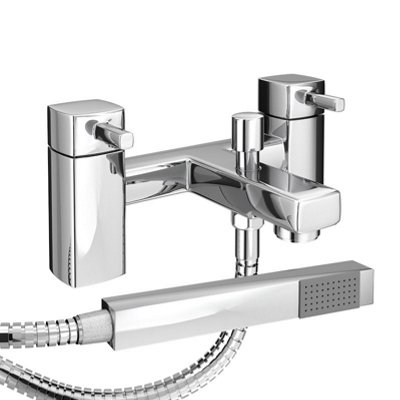 Buy Bath Filler Mixer Shower Tap Bath Shower Mixer Taps with Shower Kit ...