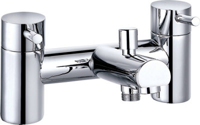 Bath Filler Mixer Tap With Shower Handle Chrome Finish Bath Shower ...