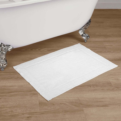 Set of 2 Edge Collection Sand 100% Cotton Rectangle Bath Rug - Better Trends