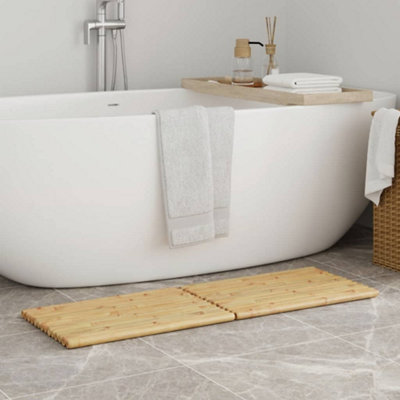 Bath Mats 2 pcs 50x35 cm Bamboo - 5