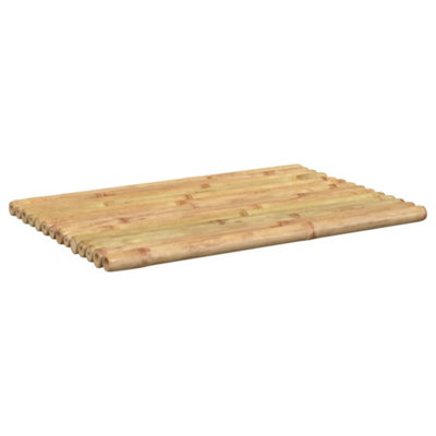 Bath Mats 2 pcs 50x35 cm Bamboo - 7
