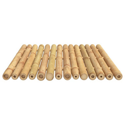 Bath Mats 2 pcs 50x35 cm Bamboo - 9