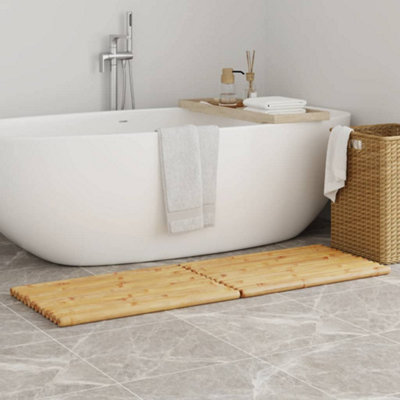 Bath Mats 2 pcs 70x50 cm Bamboo - 3