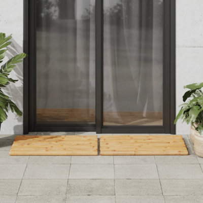 Bath Mats 2 pcs 70x50 cm Bamboo - 4