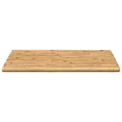 Bath Mats 2 pcs 70x50 cm Bamboo - 6