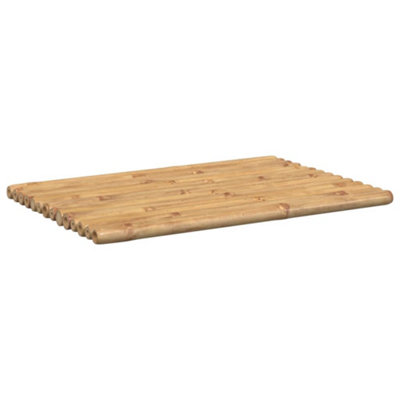 Bath Mats 2 pcs 70x50 cm Bamboo - 8