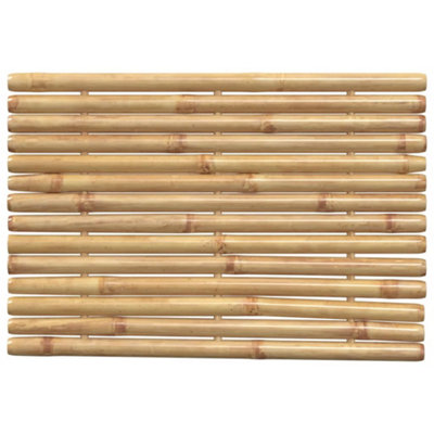 Bath Mats 2 pcs 70x50 cm Bamboo - 9