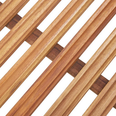 Bath Mats 2 pcs Solid Acacia Wood 56x37 cm - 6