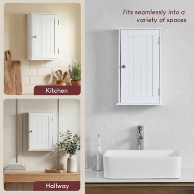 BRAUER Adore Badkamerkast - 120x35x35cm - Met 1 Deur Greeploos Linksdraaiend Chateau