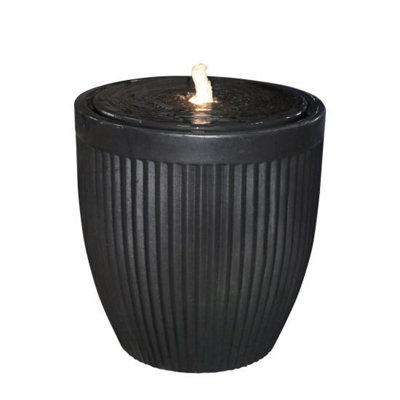 Bathgate Ceramic Fountain Solar Powered Water Feature