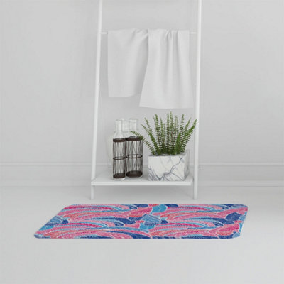 Bathmat - Boho pink (Bath mats) / Default Title | DIY at B&Q