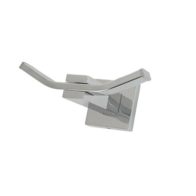 Bathroom Accessories Set Polished Chrome Finish Square Modern Concealed Fittings - 5