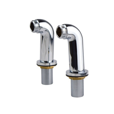 Bathroom Bath Shower Mixer Tap Legs Adapter Pillars Extension Chrome