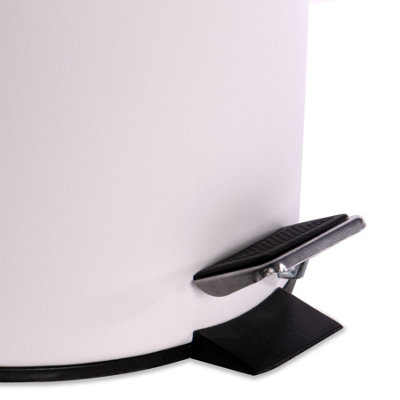 Bathroom Bin with Bamboo Lid 5L - M&W - 3