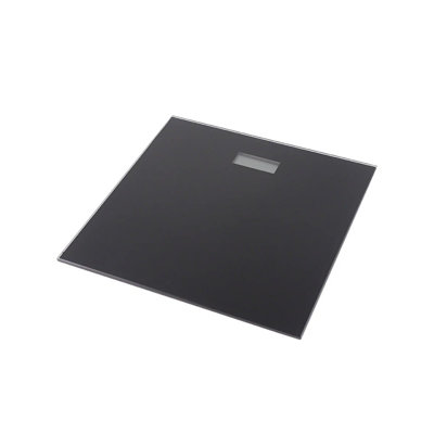 Bathroom Body Weight Scales LCD Black