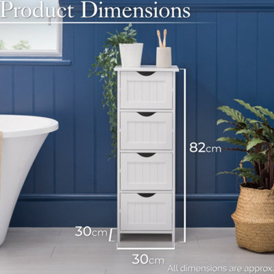 White storage drawers sales