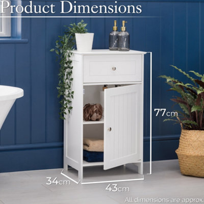 White bathroom deals storage tower