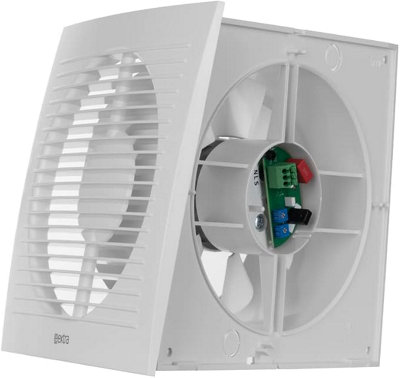 Bathroom Extractor Fan 150mm with Timer and Humidity Sensor