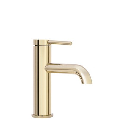 BATHROOM FAUCET REA JS-B801G SPOT LOW GOLD, BRASS