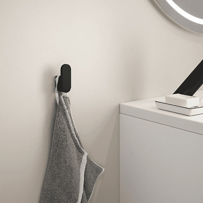Shop bathroom hooks.