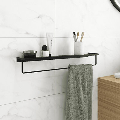 Shop bathroom shelves.