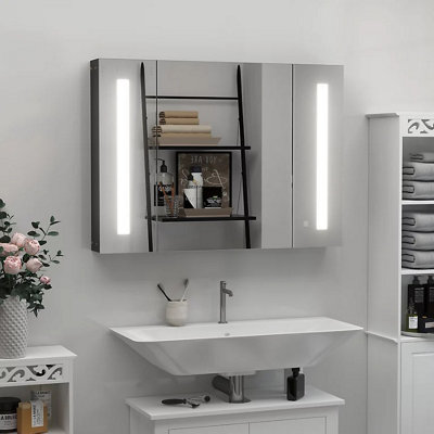 Bathroom Smart Mirror with Bluetooth - Twin-Lit - 80cmx60cm