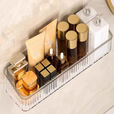 Bathroom Storage Rack, Punch Free, Toilet Organiser Rack, 30.5cm
