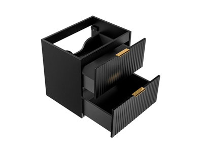 Bathroom Vanity Unit 600mm Drawer and Tall Cabinet Tallboy Furniture ...