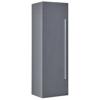 Bathroom Wall Cabinet Grey MATARO