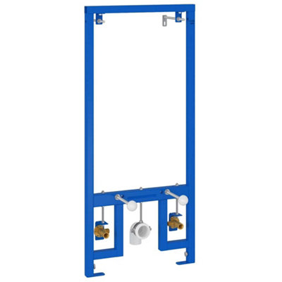 BATHROOM WALL SUPPORT MANUAL BLUE 50 X 17.5 X 136 CM STEEL