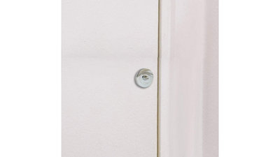 Bathroom WC Door THUMB TURN & Release Toilet Polished Chrome