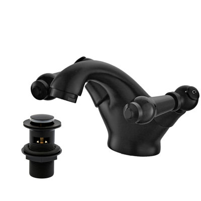 BATHWEST Basin Mixer Tap Bathroom Sink Taps Lever Basin Taps Victorian