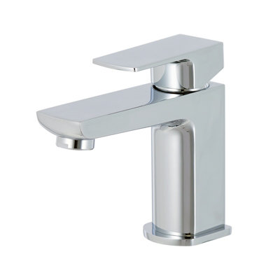 BATHWEST Basin Mixer Tap Chrome Single Handle Bathroom Sink Taps Single ...