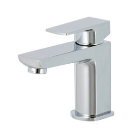 BATHWEST Basin Mixer Tap Chrome Single Handle Bathroom Sink Taps Single Handle Faucet
